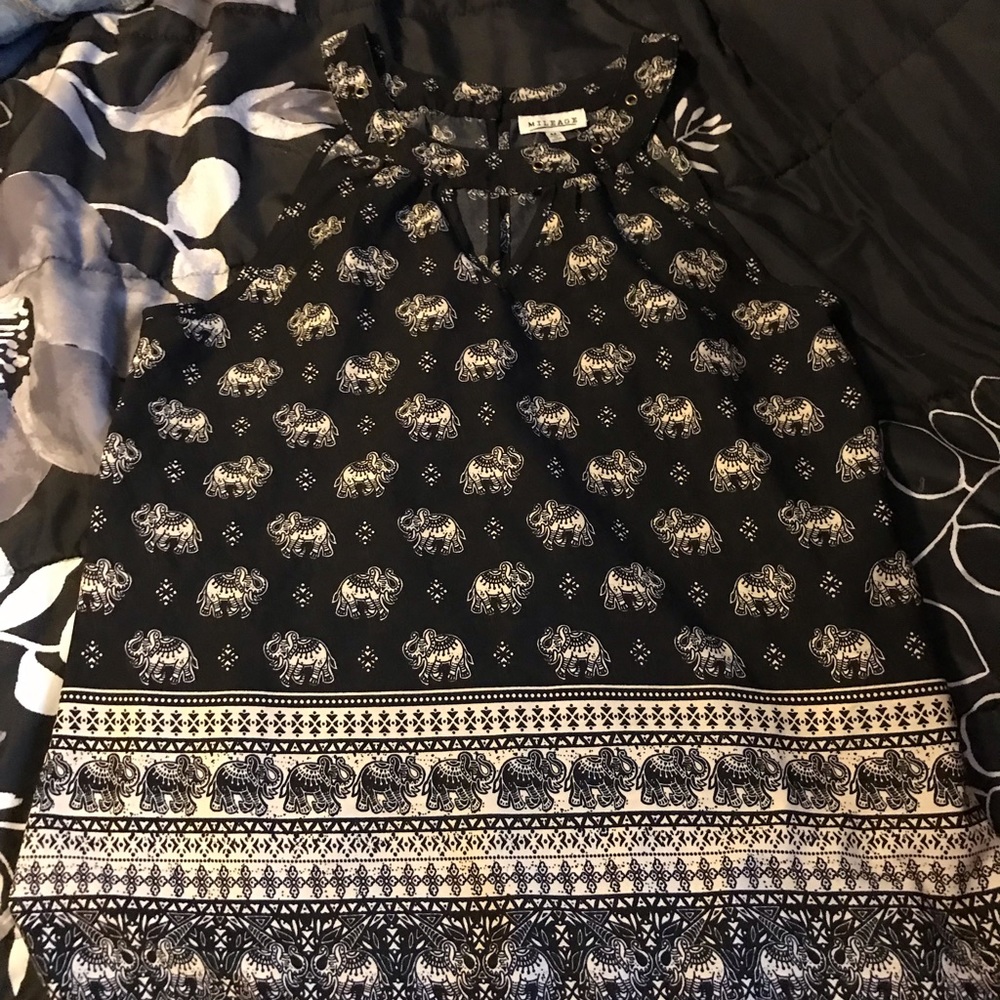Aztec printed shirt